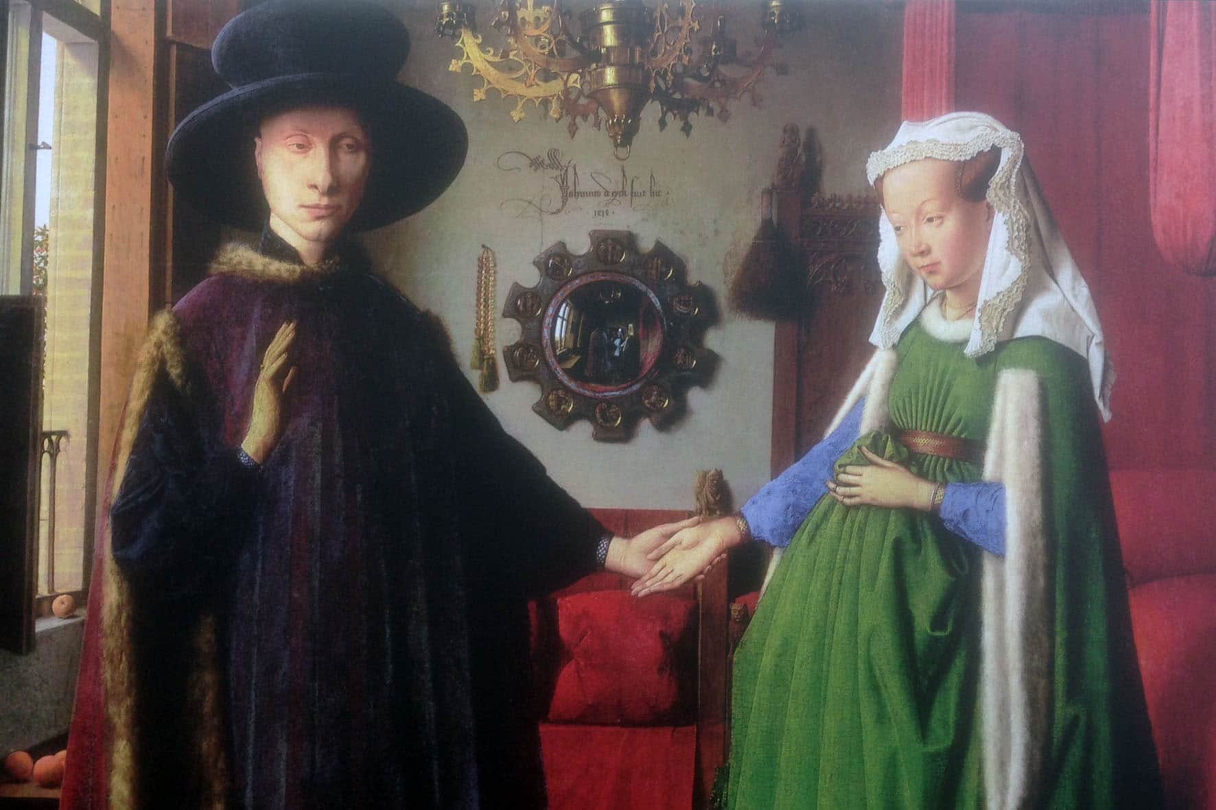 Coniugi-Arnolfini-Van Eyck
